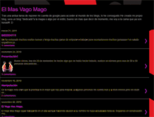 Tablet Screenshot of elmasvagomago.blogspot.com
