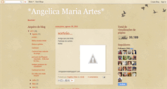 Desktop Screenshot of angelicamariaartes.blogspot.com