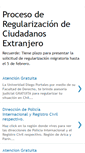 Mobile Screenshot of migrante-regularizate.blogspot.com