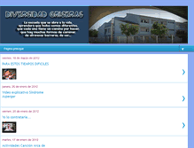Tablet Screenshot of diversidadgriseras.blogspot.com