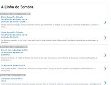 Tablet Screenshot of linhadesombra.blogspot.com