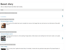 Tablet Screenshot of bassetdiary.blogspot.com
