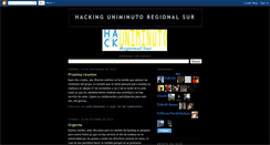 Desktop Screenshot of hackuniminuto.blogspot.com