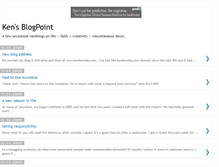 Tablet Screenshot of kenhensley.blogspot.com