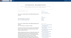 Desktop Screenshot of internetmarketinga1.blogspot.com