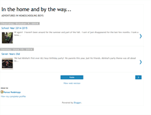 Tablet Screenshot of inthehomeandbytheway.blogspot.com