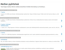 Tablet Screenshot of mediateekki.blogspot.com