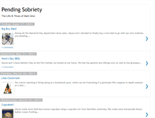 Tablet Screenshot of pendingsobriety.blogspot.com