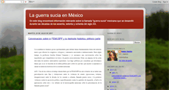 Desktop Screenshot of guerrasuciamexicana.blogspot.com