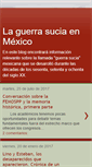 Mobile Screenshot of guerrasuciamexicana.blogspot.com