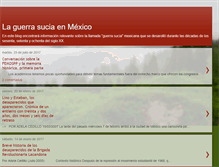 Tablet Screenshot of guerrasuciamexicana.blogspot.com