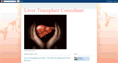 Desktop Screenshot of livertransplantconsultant.blogspot.com