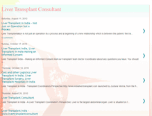 Tablet Screenshot of livertransplantconsultant.blogspot.com