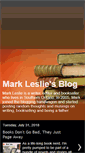 Mobile Screenshot of markleslie.blogspot.com