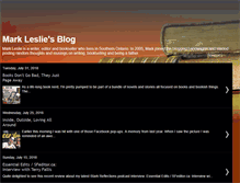Tablet Screenshot of markleslie.blogspot.com