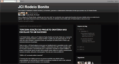 Desktop Screenshot of jcirodeiobonito.blogspot.com