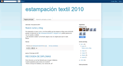 Desktop Screenshot of estampaciontextil2010.blogspot.com