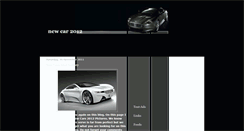 Desktop Screenshot of newcar2011.blogspot.com