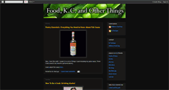 Desktop Screenshot of foodnthings.blogspot.com