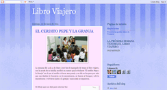 Desktop Screenshot of libro-viajero-infantil.blogspot.com