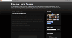 Desktop Screenshot of cinepaixao.blogspot.com