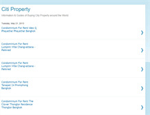 Tablet Screenshot of citiproperty.blogspot.com