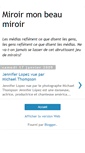 Mobile Screenshot of miroir-mon-beau-miroir.blogspot.com