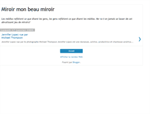 Tablet Screenshot of miroir-mon-beau-miroir.blogspot.com