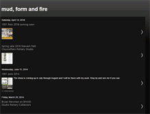 Tablet Screenshot of mudformandfire.blogspot.com