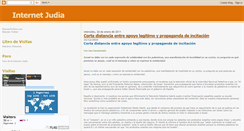 Desktop Screenshot of internet-judia.blogspot.com
