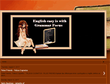 Tablet Screenshot of grammarfocus-easy.blogspot.com