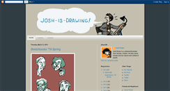 Desktop Screenshot of josh-is-drawing.blogspot.com