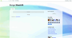 Desktop Screenshot of bongowazzub.blogspot.com