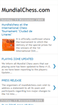 Mobile Screenshot of mundialchess.blogspot.com