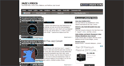 Desktop Screenshot of aboutjazzlyrics.blogspot.com