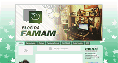 Desktop Screenshot of blogfamam.blogspot.com