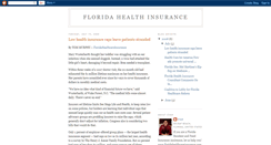 Desktop Screenshot of floridahealthcareinsurance-evan.blogspot.com