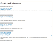 Tablet Screenshot of floridahealthcareinsurance-evan.blogspot.com