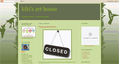 Desktop Screenshot of kikiarthouse.blogspot.com