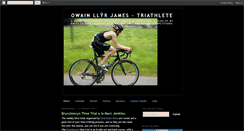 Desktop Screenshot of owainllyrjames-triathlete.blogspot.com