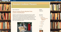 Desktop Screenshot of boostercushiontheatre.blogspot.com