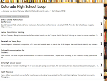 Tablet Screenshot of coloradohighschoolloop.blogspot.com