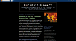 Desktop Screenshot of newdiplomacy.blogspot.com