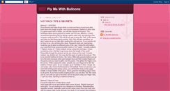 Desktop Screenshot of flymewithballoons.blogspot.com