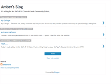 Tablet Screenshot of amberzzblogg.blogspot.com