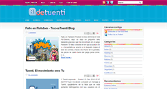 Desktop Screenshot of detuenti.blogspot.com