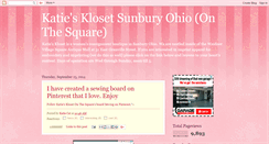 Desktop Screenshot of katiesklosetonthesquare.blogspot.com