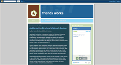 Desktop Screenshot of friendsworks.blogspot.com