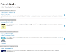 Tablet Screenshot of friendsworks.blogspot.com