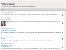 Tablet Screenshot of kirkebloggen.blogspot.com